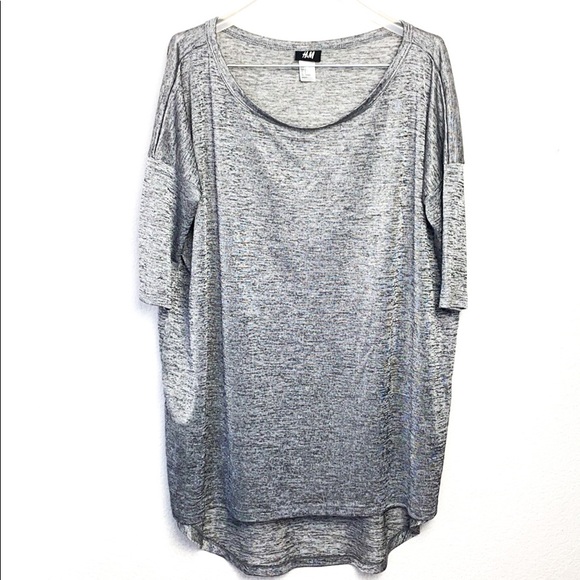 H&M Heather Gray Tee - Picture 1 of 5